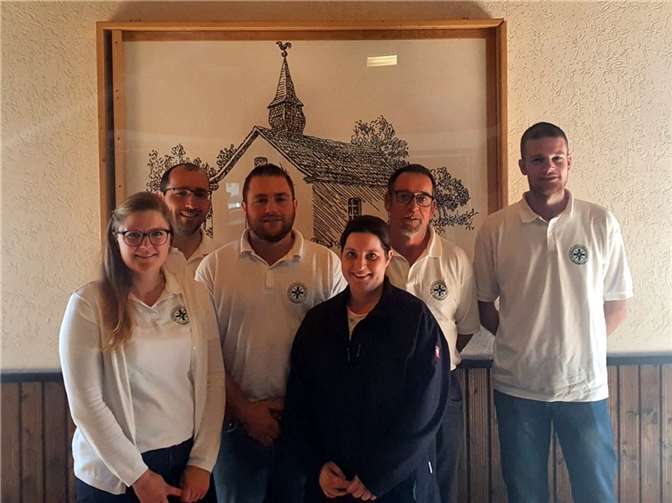 Lena Graziola, Michael Stüber, Marc Graziola, Nina Paffhausen, Paul Paffhausen und Rico Ewenz. Foto: privat