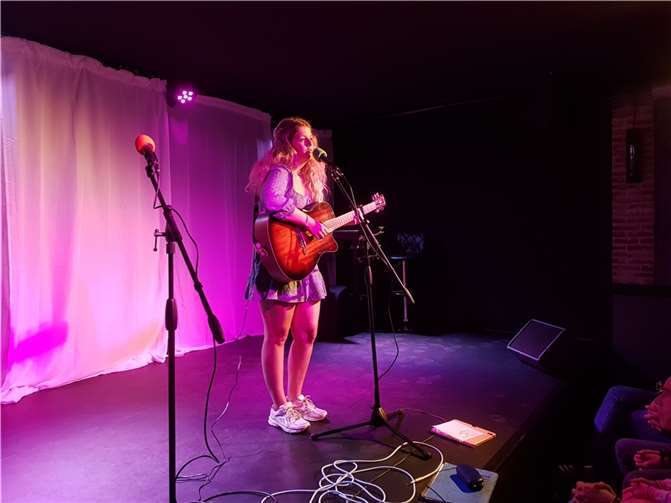 Lena Huckemann durfte die Zugabe spielen.