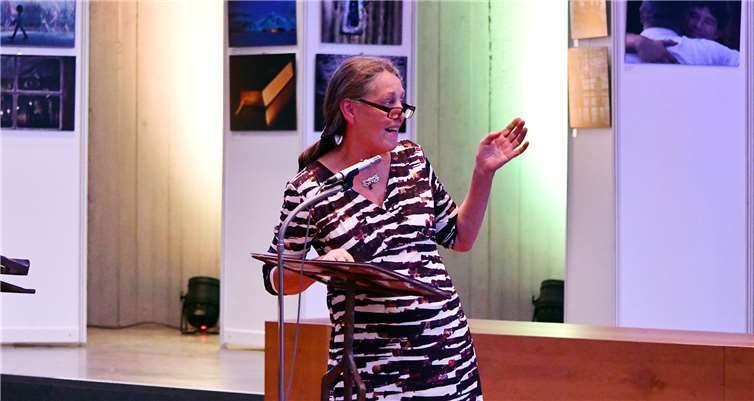 Lena Saltzmann von der Telefonseelsorge Bad Neuenahr-Ahrweiler.