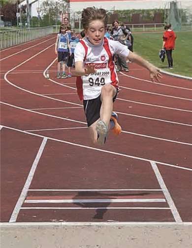 Lennart Mohr in Aktion. Privat