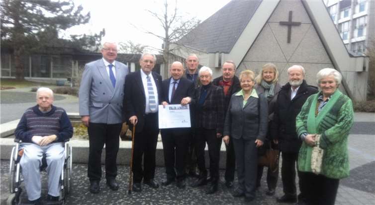 Leo Biewer ehrte Dr. Hans Engelhard für 66 Jahre Mitgliedschaft in der CDU.Privat
