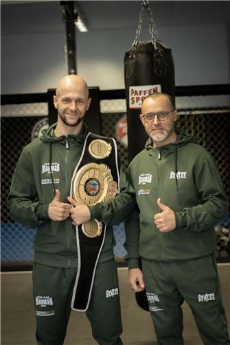 Leo Szlauzys und Mario Mastromarino. Foto: privat