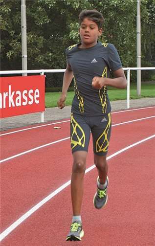 Leon Trabert gelang in Ochtendung eine Topleistung. privat