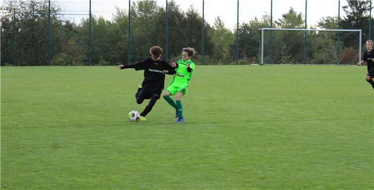 Leon im Zweikampf. Foto: privat