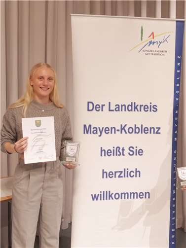 Leonie Kupser. Quelle: DJK Ochtendung 1920 e.V.