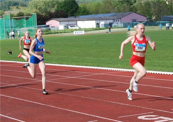 Leonie gelang wieder ein sehr dynamischer Start.  Foto: privat