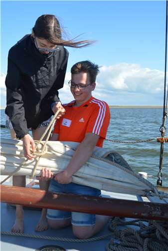 Lernen, Erleben und Segeln. Foto: Fachstellefür Kinder- und Jugendpastoral