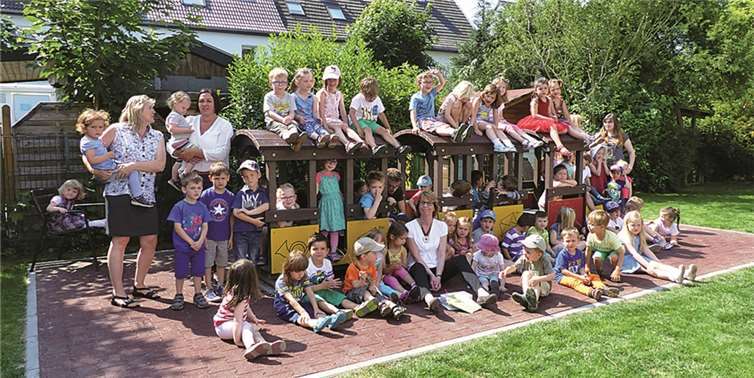 Lernen und sich wohlfühlen, das können die Kinder mit ihren Betreuerinnen in der Tageseinrichtung von Sankt Laurentius. WM
