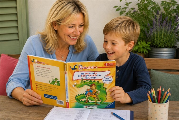 Lesen lernen macht Freude.