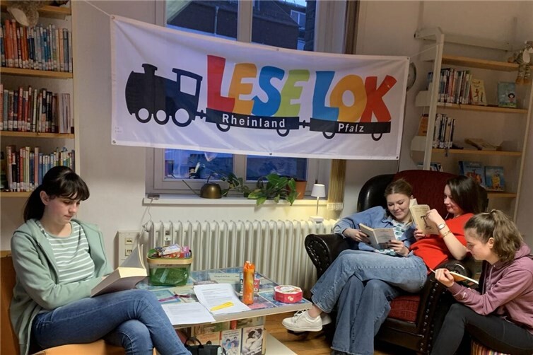 Leseparty in der Stadtbücherei 