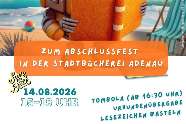 Lesesommer-Abschlussfest in der Stadtbücherei Adenau