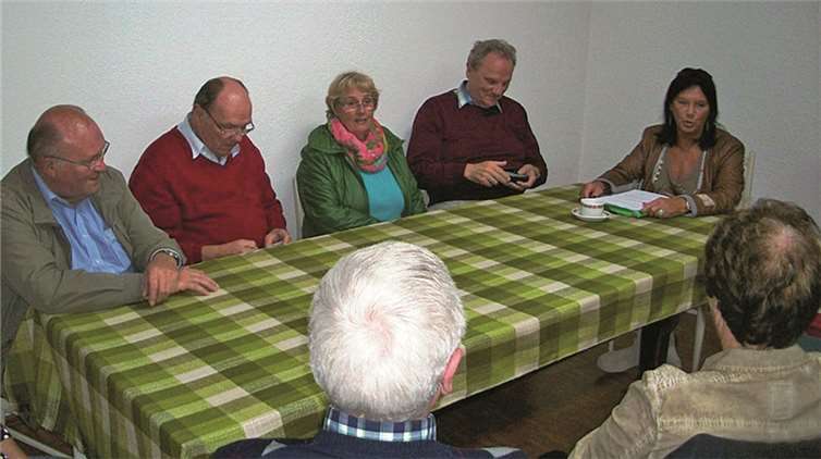 Lesung im Clubheim. privat