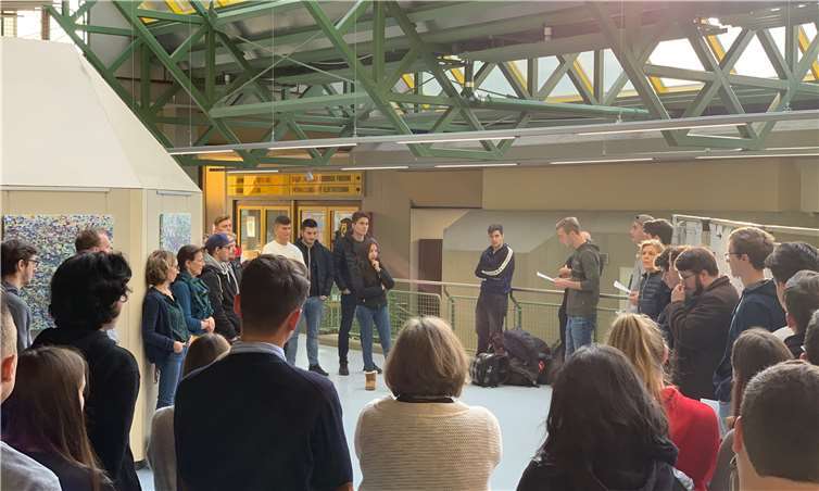 Lesung und Ausstellung behandelten das Ende des Ersten Weltkrieges vor 100 Jahren. privat