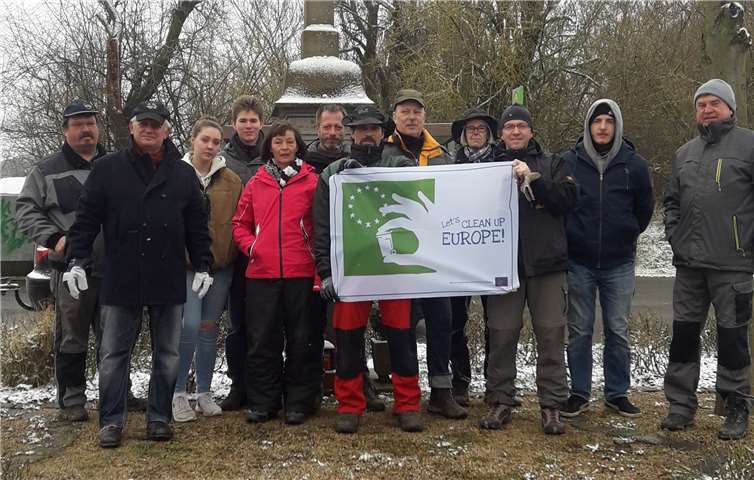 „Let‘s clean up Europe“ hieß es auch in Züllighoven.privat