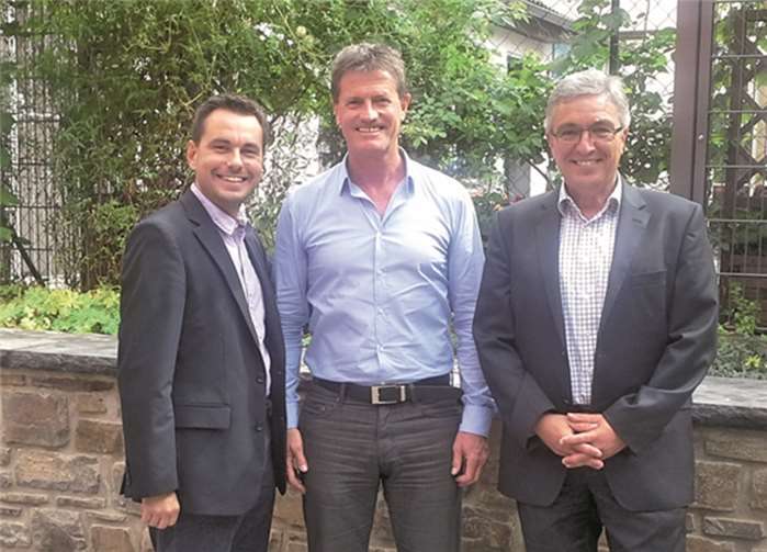 Letzte Runde „60 Minuten SPD - im Dialog“ vor der Bundestagswahl (v. l.): David Langner, Detlev Pilger und Roger Lewentz. privat