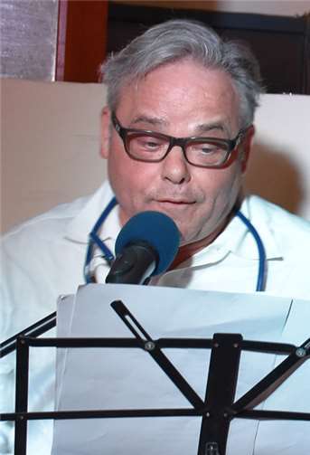 Letzte Session in der Bütt u. a. der Gerontologe (Manfred Ruch). Foto: privat