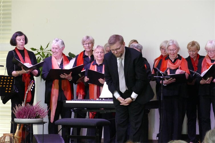 Letzter Auftritt mit Chorleiter Markus Ennenbach