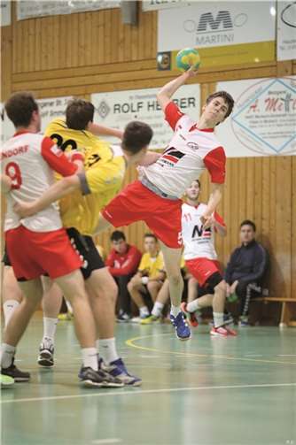 Letztlich nicht zu stoppen war die A-Jugend der TS Bendorf - hier Niclas Kirschhöfer - beim Auswärtsspiel in Kleinich.