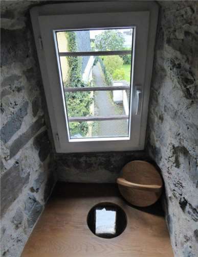 Liebevoll restaurierte Abortanlage im Neutor.Heinz Wilms