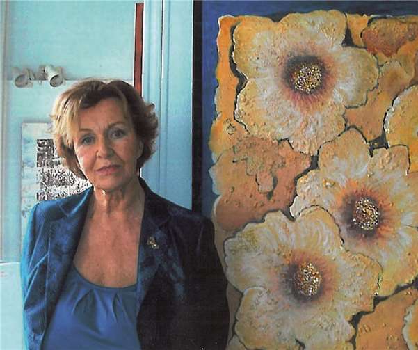 Liesegard Feiland stellt ihre Werke unter dem Titel „Flora und Fauna gegenständlich bis abstrakt“ in Bad Breisig aus. privat