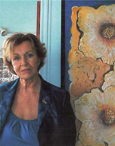 Liesegard Feiland wird ihre Ausstellung im Jugend- und Kulturbahnhof präsentieren.Privat