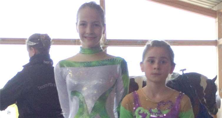 Liliana Schäfer und Antonia Diel - Fördereinzel Klasse A.privat