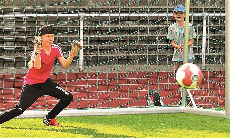 Lilly Girz war nicht nur bei den Siebenmetern zur Stelle. Sandra Escher