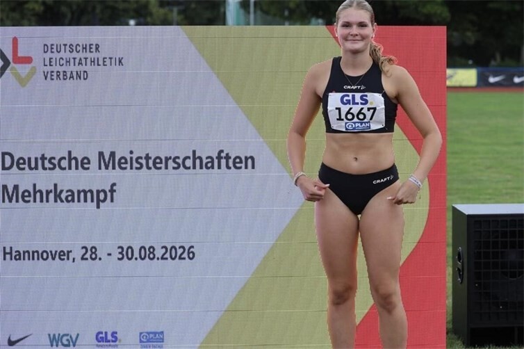 Lina Näkel vom SV Blau-Gelb Dernau
