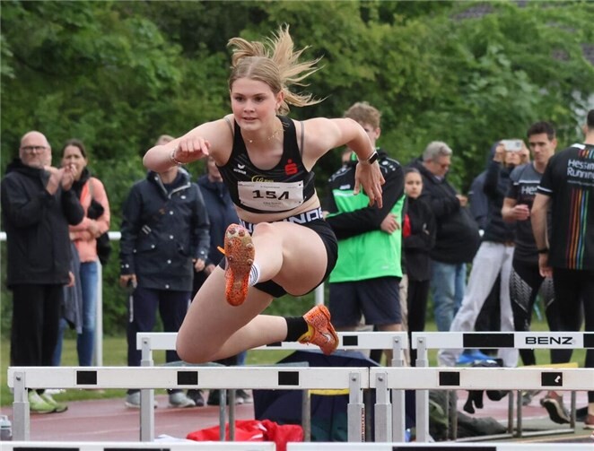 Lina Näkel vom SV Blau-Gelb Dernau.  Foto: Jens Fahrenbruch