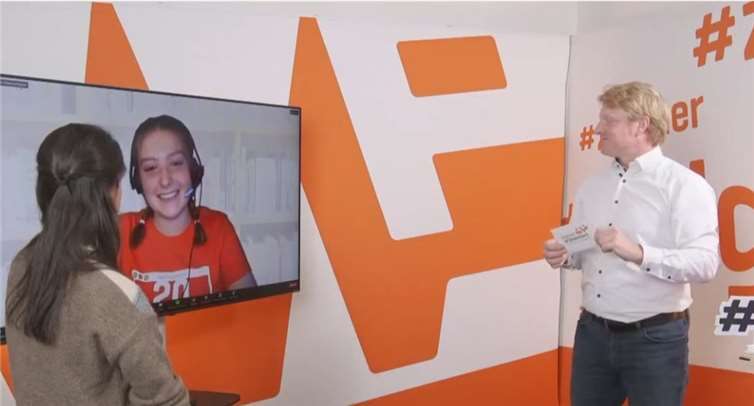 Linas Vortrag "Wiederbelebung - wie viel Zeit hat man, um Leben zu retten?" überezeugte die Jury. Foto: privat