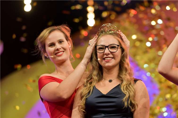Linda Trarbach ist neue Deutsche Weinprinzessin. Foto: Angelika Stehle