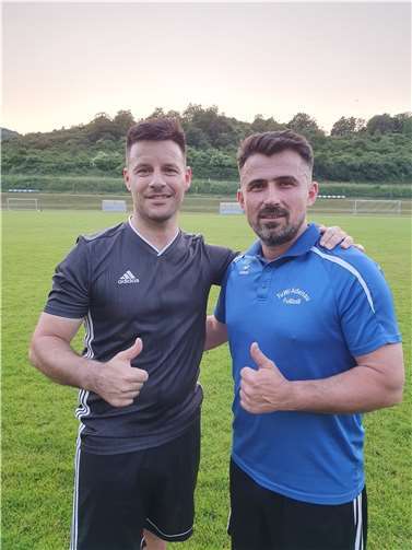 Links: Beniamino Provenzano, rechts: Amir Tocani.  Foto: privat