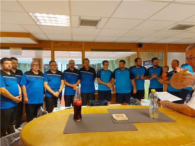 Links: ESV Saarbrücken 1 - Rechts: KSV Stromberg1 Foto: privat
