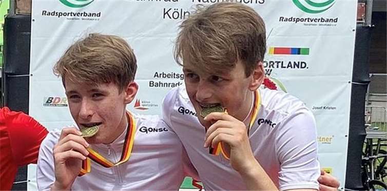 Links Jesper Schmidt.Foto: Familie Schmidt