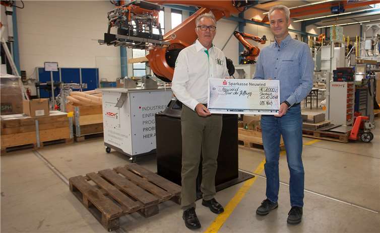 Links Jürgen Grünwald, rechts Ulli Koch.Wolfgang Tischler