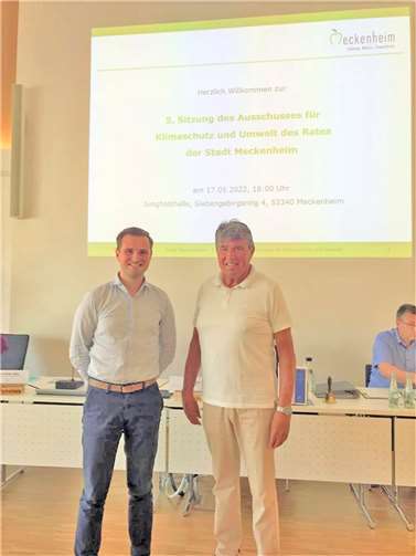 Links Uli Cremerius mit dem FDP-Partei- und Fraktionsvorsitzenden Heribert Brauckmann. Foto: privat