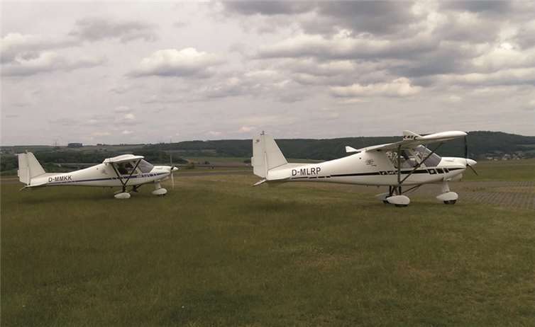 Links alt, rechts neu - die beiden UL´s des LSV.