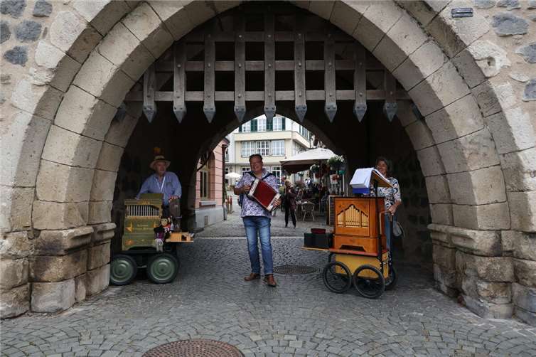 Linz war wieder fest in der Hand der Drehorgeln Fotos: JS