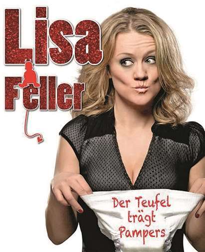 Lisa Feller: „Der Teufel trägt Pampers“ Lisa Feller gastiert am 12. Oktober im Pantheon. privat