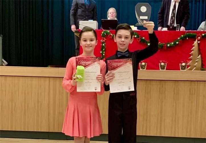 Lisa Mironovitch und Philipp Kiene.Quelle: TSZ Mittelrhein