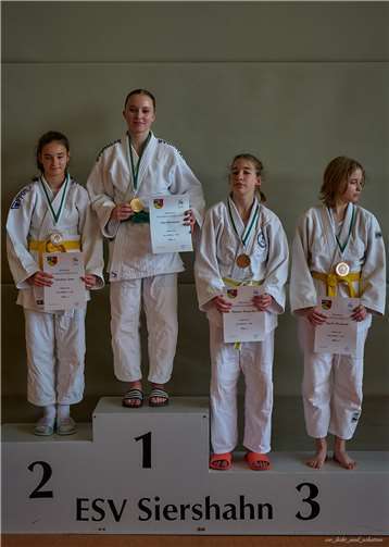 Lisa Wesemann und Valentina Domi erkämpfen sich Platz 1 und 2. Foto: C. Wesemann