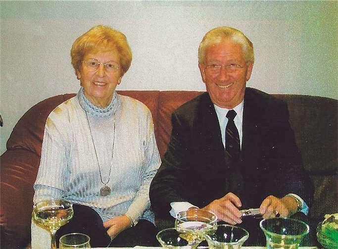 Liselotte und Josef Adams feiern ihre Diamantene Hochzeit am 28. Mai. RERE