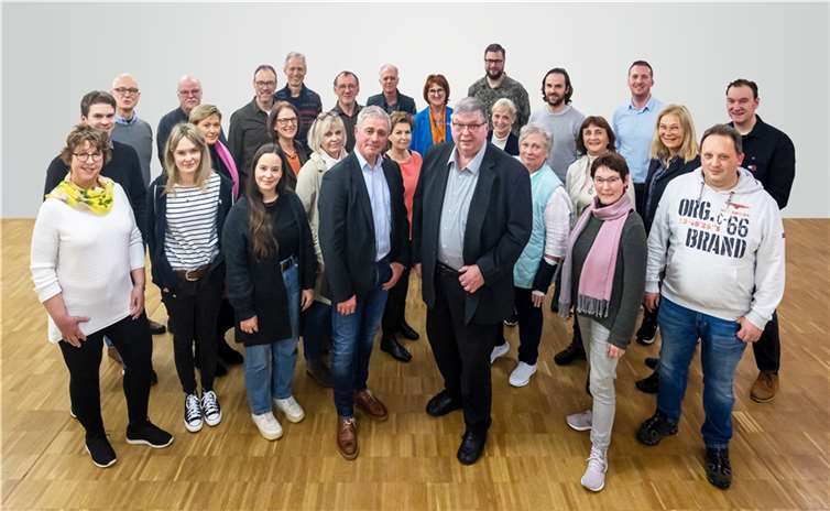 Listenkandidaten der Bürgerliste Selters e.V. um Rolf Jung und Hanno Steindorf. Foto: privat