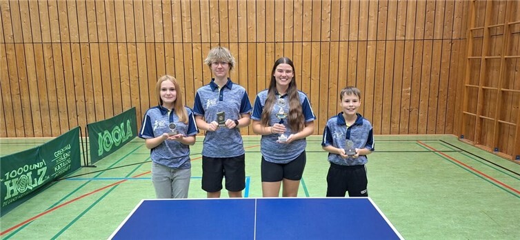 Liv Albee, Charlotte Anders, Sari Reckenthäler und Oskar Schaaf. Foto: privat