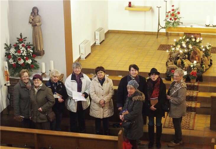 Loas ging es für die interessierten Frauen in der Immendorfer Kapelle.