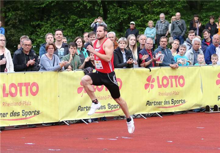 Lokalmatador Kai Kazmirek freut sich, am 11. Mai vor heimischem Publikum anzutreten. Foto: LG Rhein-Wied