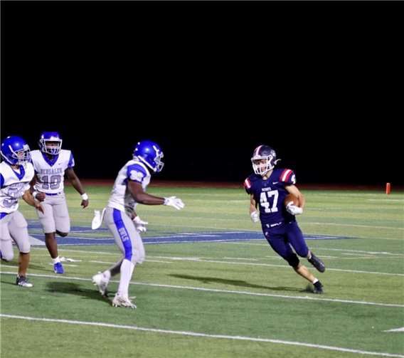 Lorenz Forsman in Footballmontur.  Quellen: TSV Lehmen