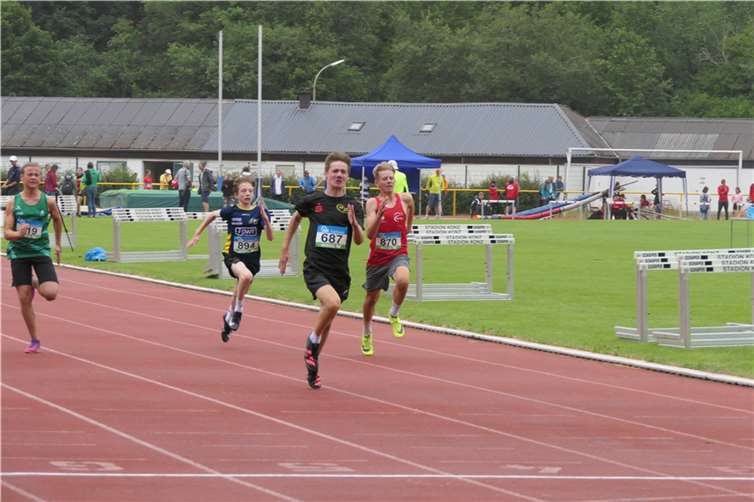 Lorenz Jüris sprintete zum Rheinlandtitel im Vierkampf. Quelle: LG Kreis Ahrweiler