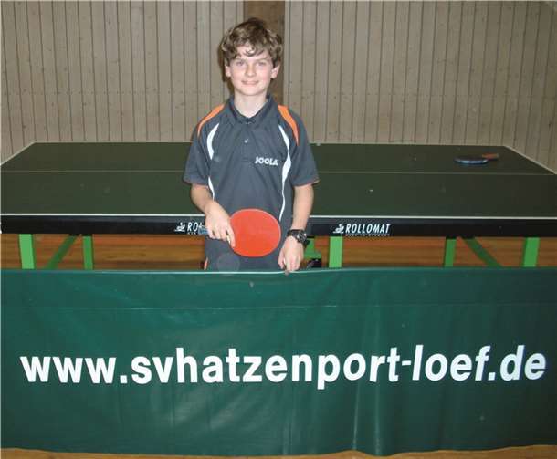 Lorenz Schrader holte sich bei den Jungen Jahrgang 2002 den Sieg. privat