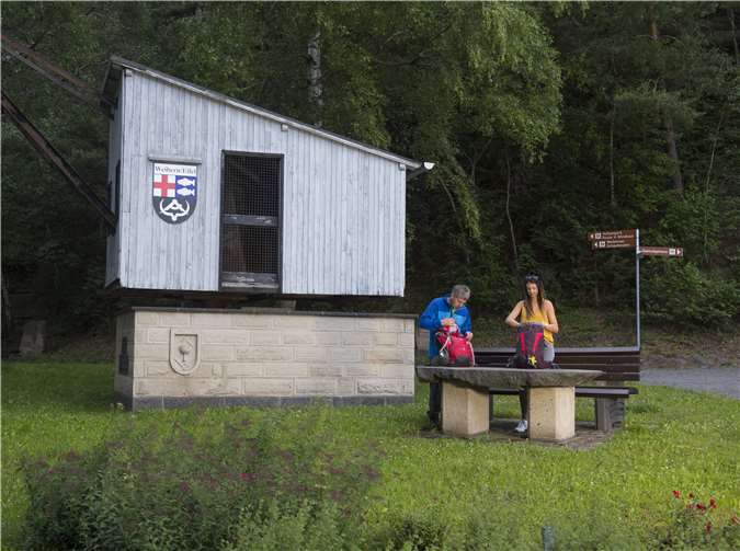 Los geht’s am Alten Kran in Weibern.Foto: privat